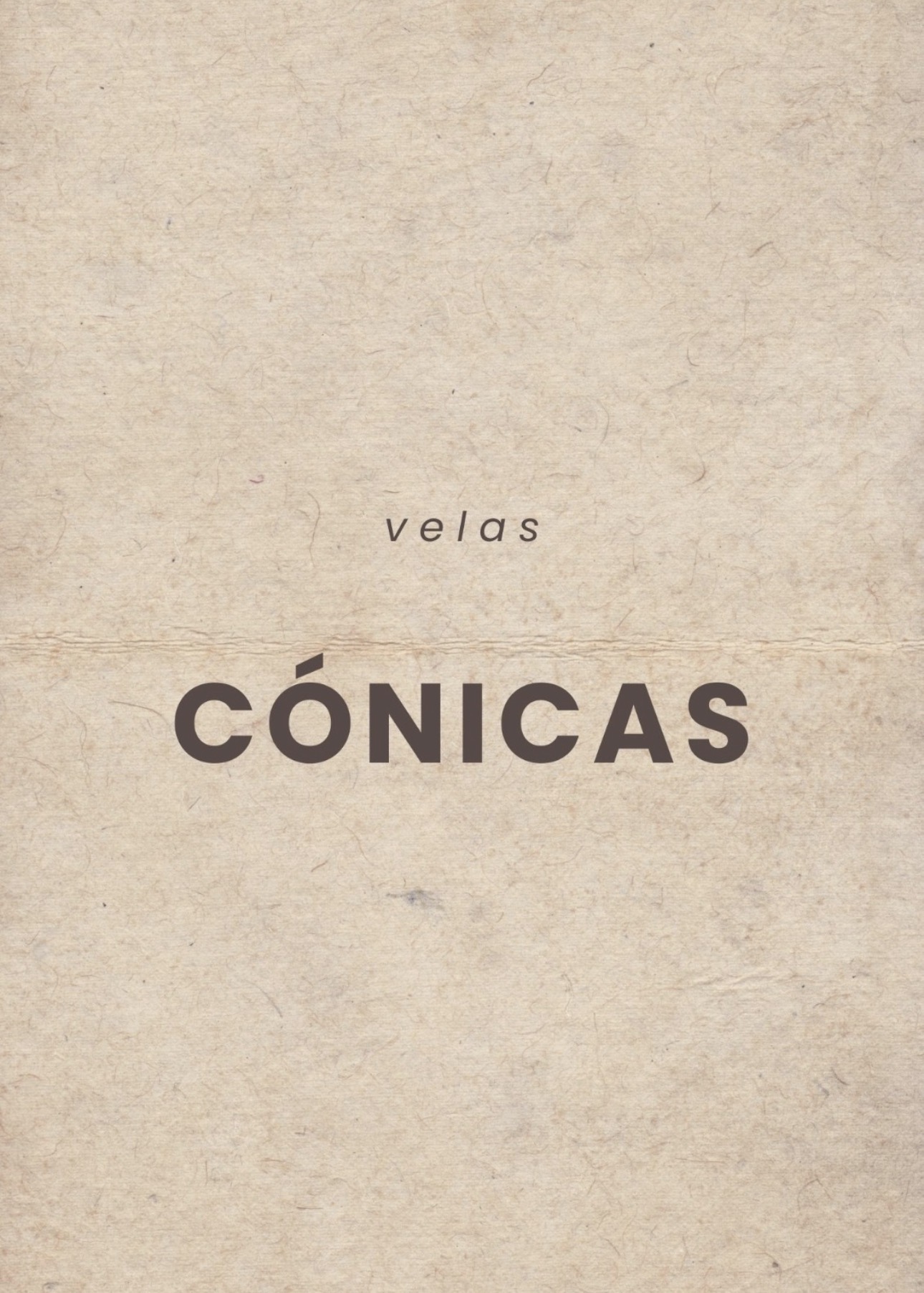 Velas Cónicas